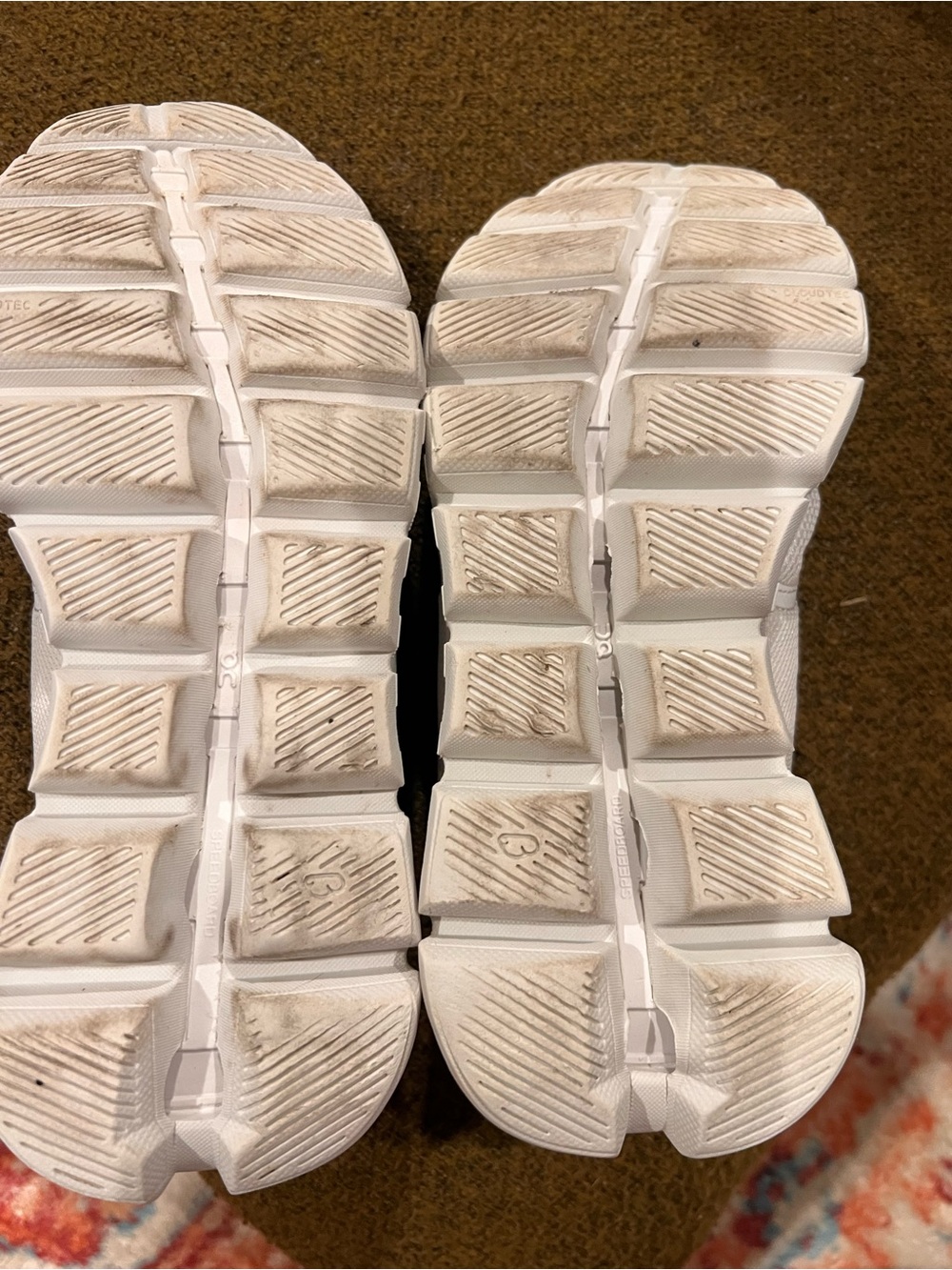On Cloud Women's Athletic Shoes in Off-White - Picture 5 of 6